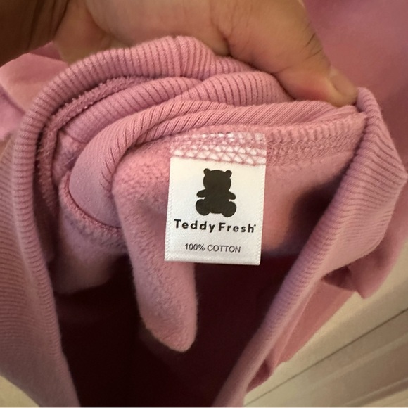 XL Teddy Fresh Pink Hoodie - Picture 6 of 6
